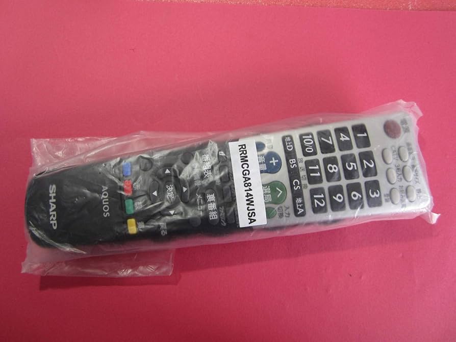 (未使用･未開封品)　シャープ テレビリモコン GA814WJSA f4u0baa Amazon.co.jp: シャープ(SHARP) テレビリモコン GA814WJSA